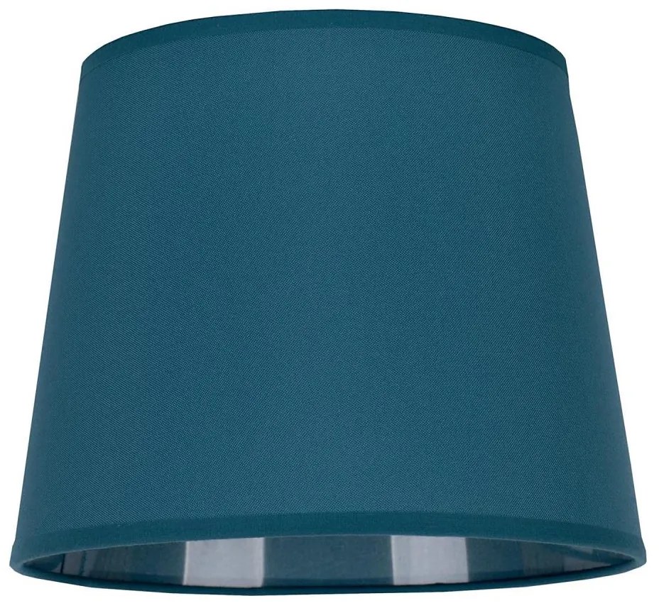 Duolla - Абажур за настолна лампа CLASSIC M E27 пр. 24 см тюркоаз