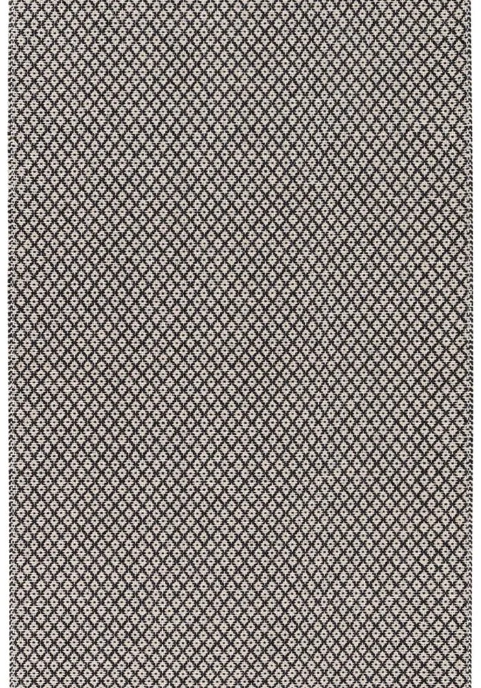 Кремав и черен килим, подходящ за употреба на открито , 70 x 100 cm Diby - Narma
