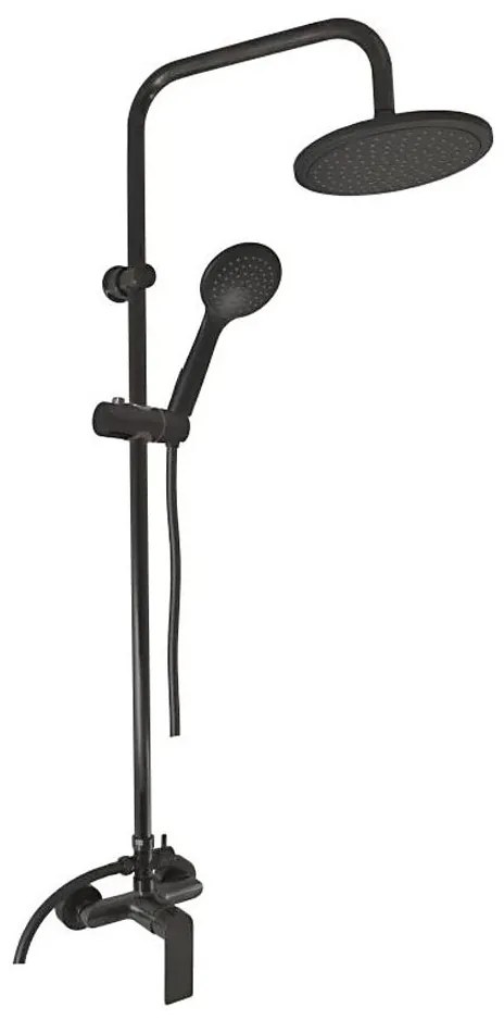 RAV Slezák NL182.5/7CMAT - Комплект за душ със смесител NIL, матово черно