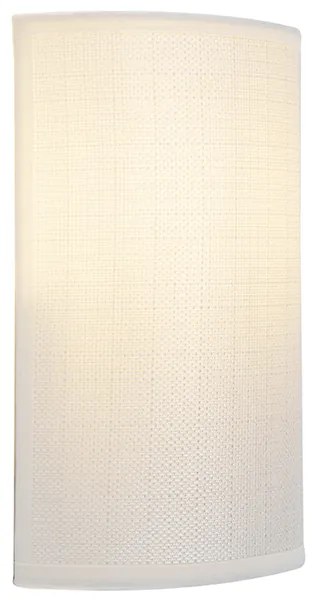 Интелигентен стенен аплик бял с Wi-Fi A60 - Simple Drum Jute