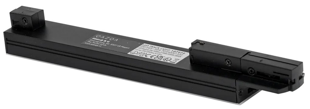 Модерна таванна лампа черна за релсова осветителна система 1-фазна 5W 400 lm 2700-4000K - Iconic Tsiri