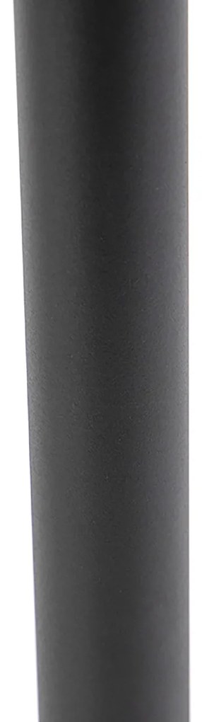 Умна външна лампа черна 80 см IP44 вкл. Wifi ST64 - Gleam