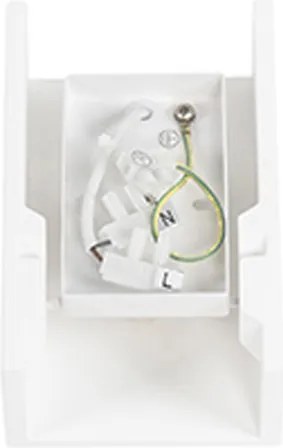 Модерна стенна лампа бяла правоъгълна - Colja Novo