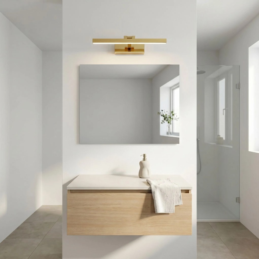 LED аплик за баня APP1860-1W 40cm GOLD