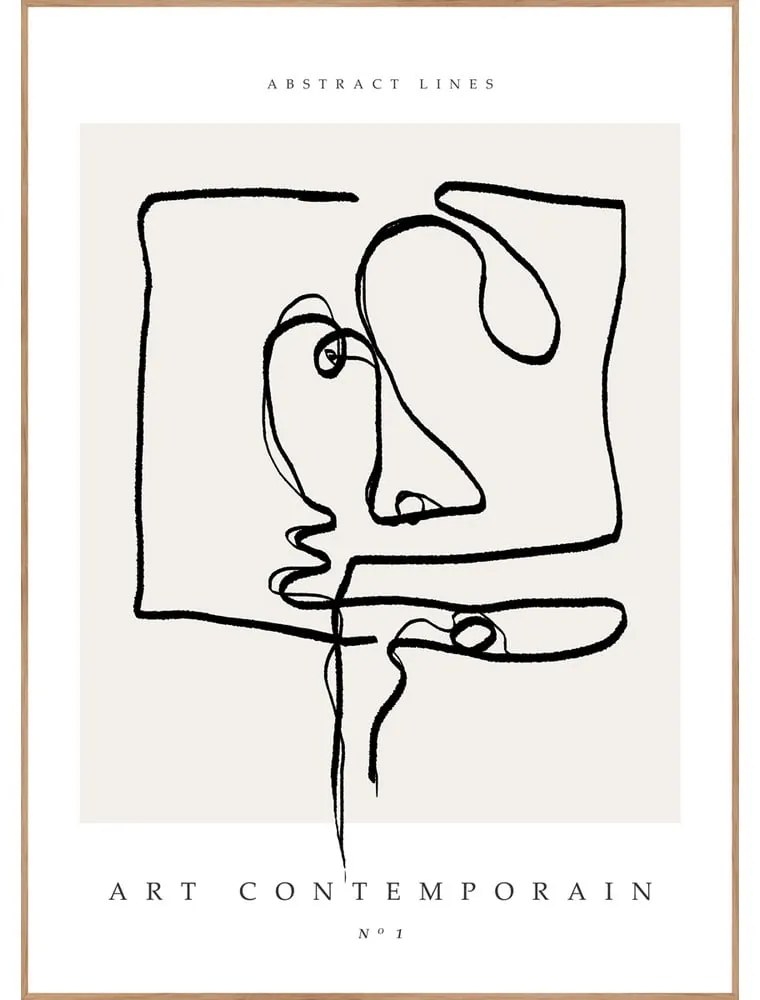 Картина 50x70 cm Art Contemporain – Malerifabrikken