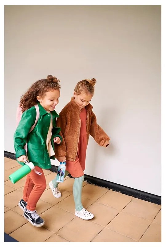 Детска кутия за храна с бутилка Flowers & butterflies – Mepal