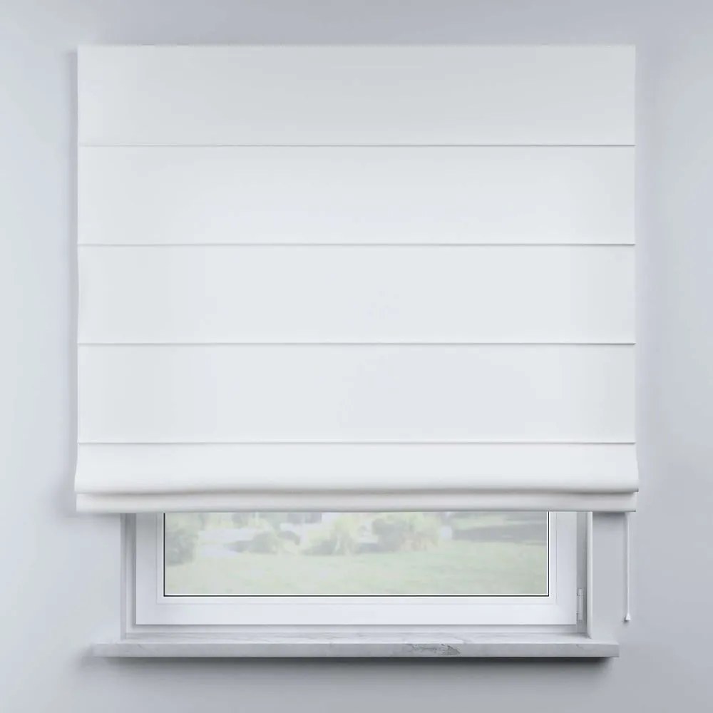 Бяла римска щора 170x160 cm Happiness - Yellow Tipi