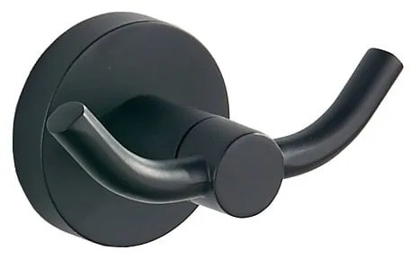 Mexen Remo двоен закачалка за хавлиени кърпи, черен- 70507352-70