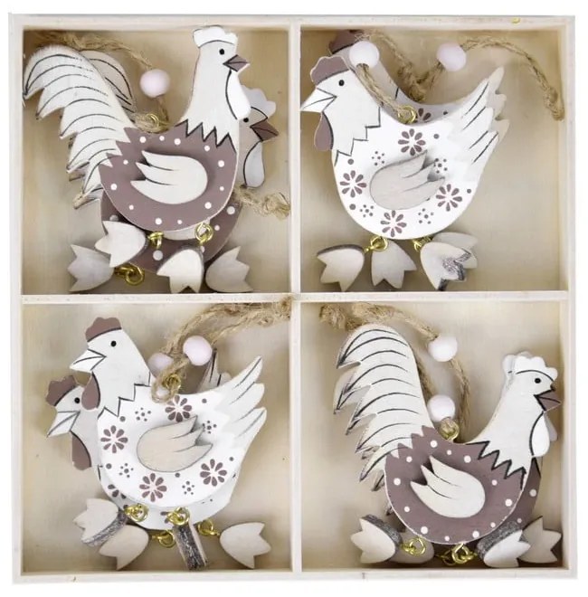 Великденски декорации в комплект от 8 - Ego Dekor