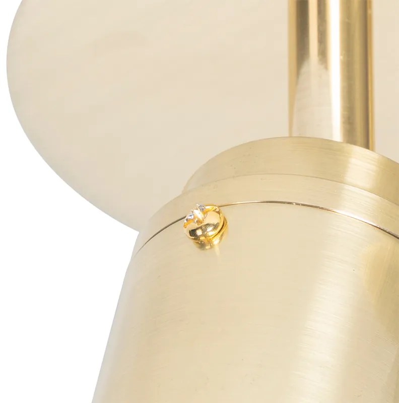 Модерен баня прожектор месинг 2-светлина IP44 - Ducha