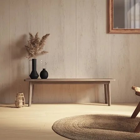 Декоративен панел atmosphera Cary, Смола, Травертин, 240×60 cm