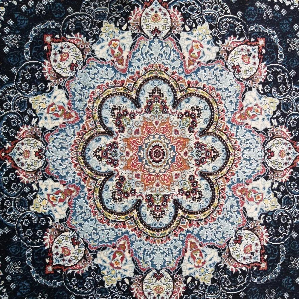 Луксозен килим с красива синя ориенталска шарка Ширина: 150 см | Дължина: 230 см
