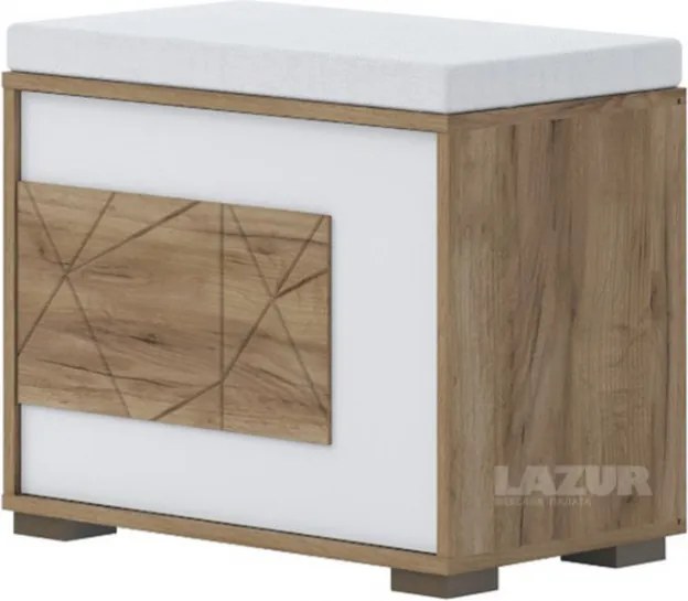 Нисък шкаф за обувки Стела с място за сядане