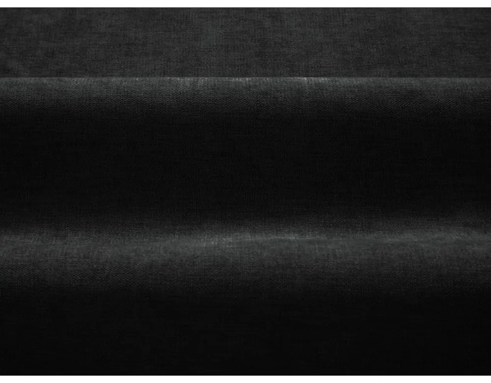 Черно двойно легло 140x200 cm тапицирано с място за съхранение с включена подматрачна рамка Juno – Windsor & Co Sofas