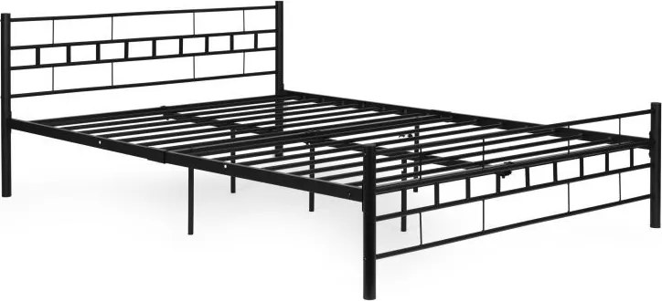 Модерно метално легло със стабилна рамка с минималистичен дизайн