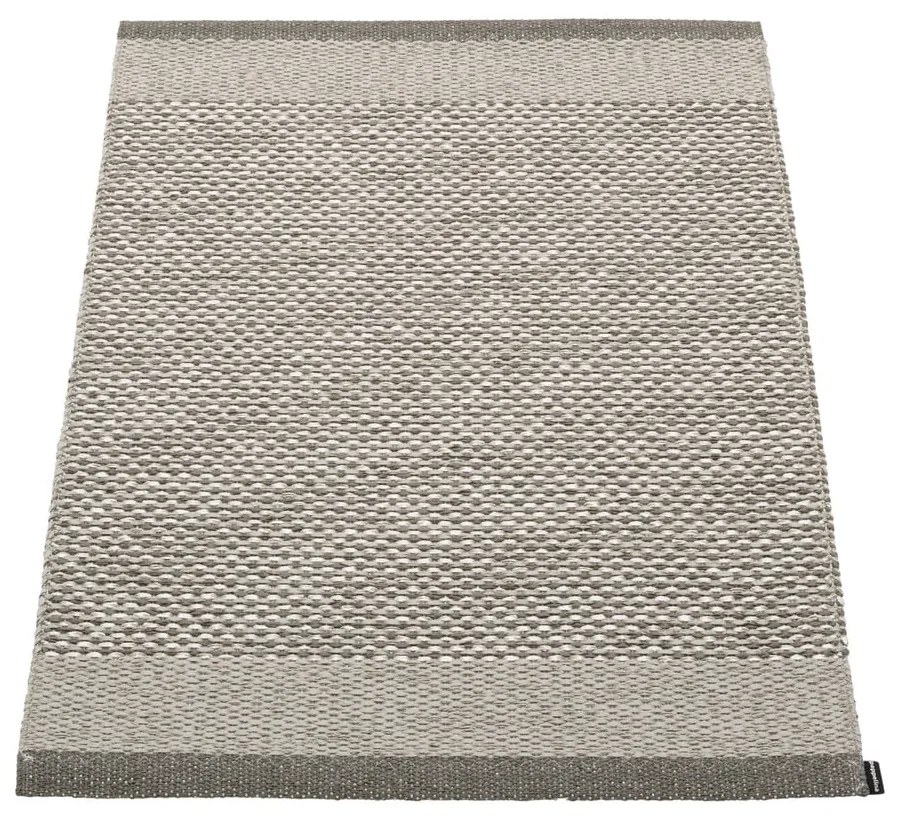 Сив килим за открито и закрито 60x85 cm Edit Warm Grey – Pappelina