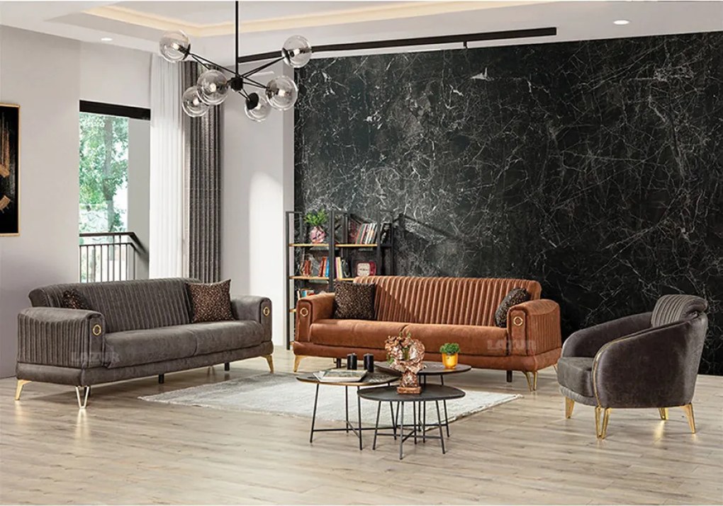 Диван тройка Alya с механизъм за сън