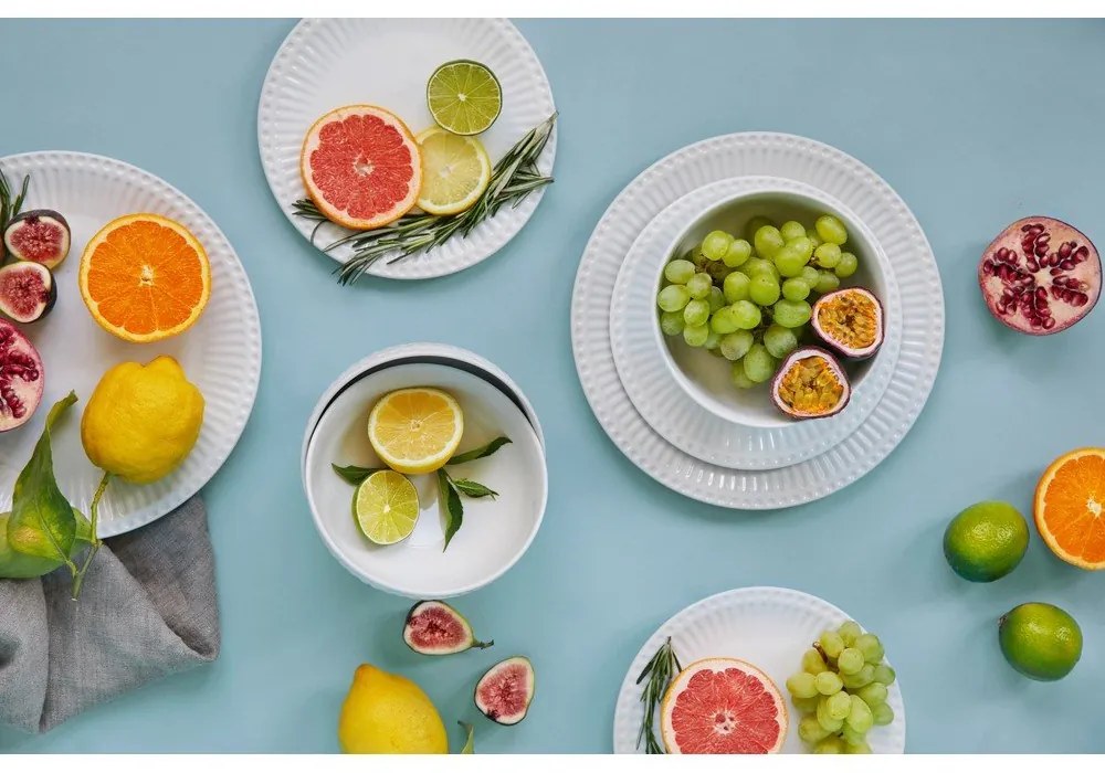 Комплект от 6 части от бял порцелан Purita - Bonami Essentials