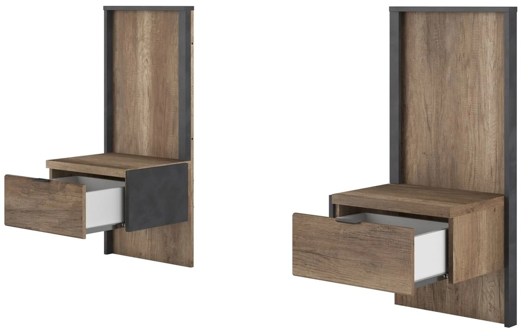 Комплект от 2 нощни шкафчета Canada