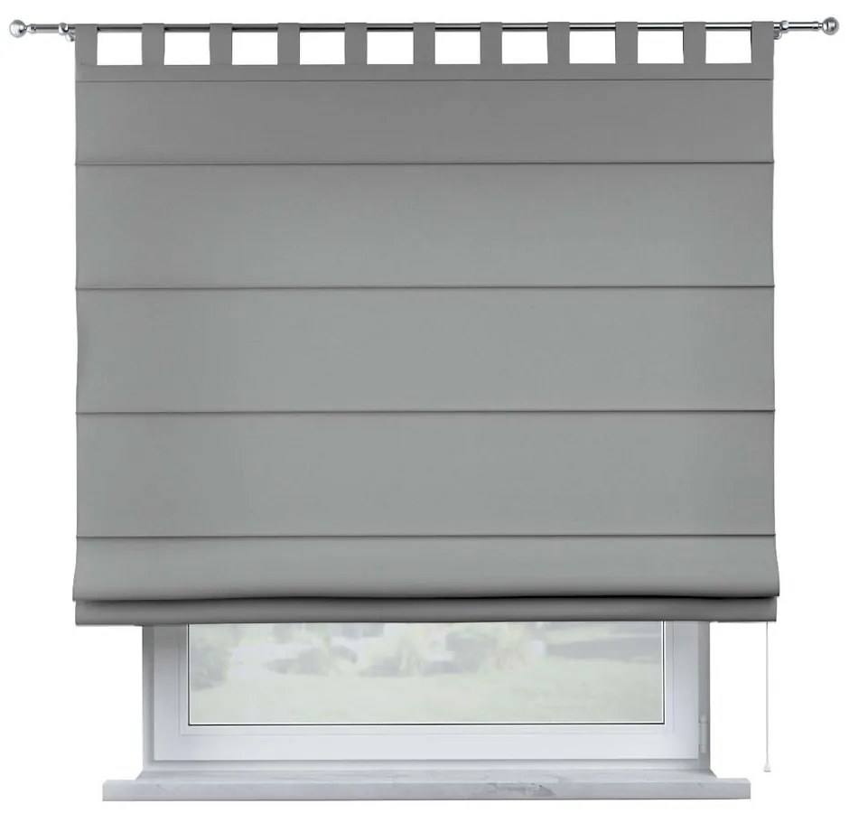 Сива римска щора 170x130 cm Happiness - Yellow Tipi