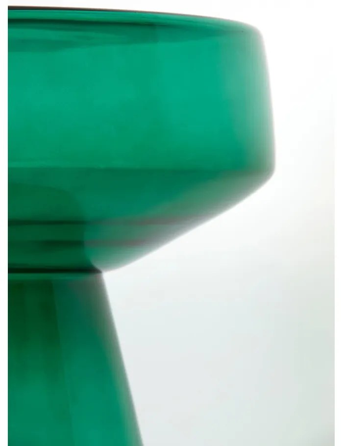 Стъклена кръгла странична масичка ø 37 cm Dakwa – Light &amp; Living