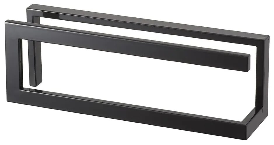 Черна метална стойка за чехли Line - YAMAZAKI