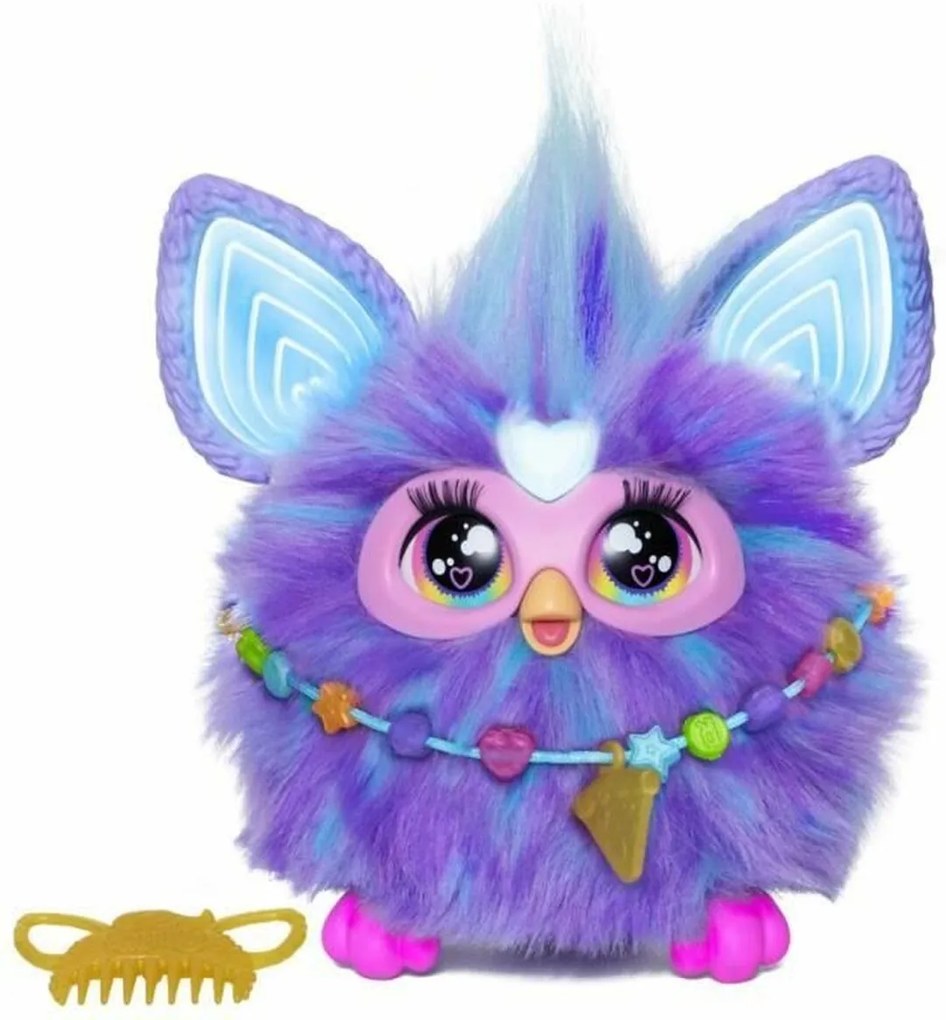 Интерактивен домашен любимец Hasbro Furby Лилав