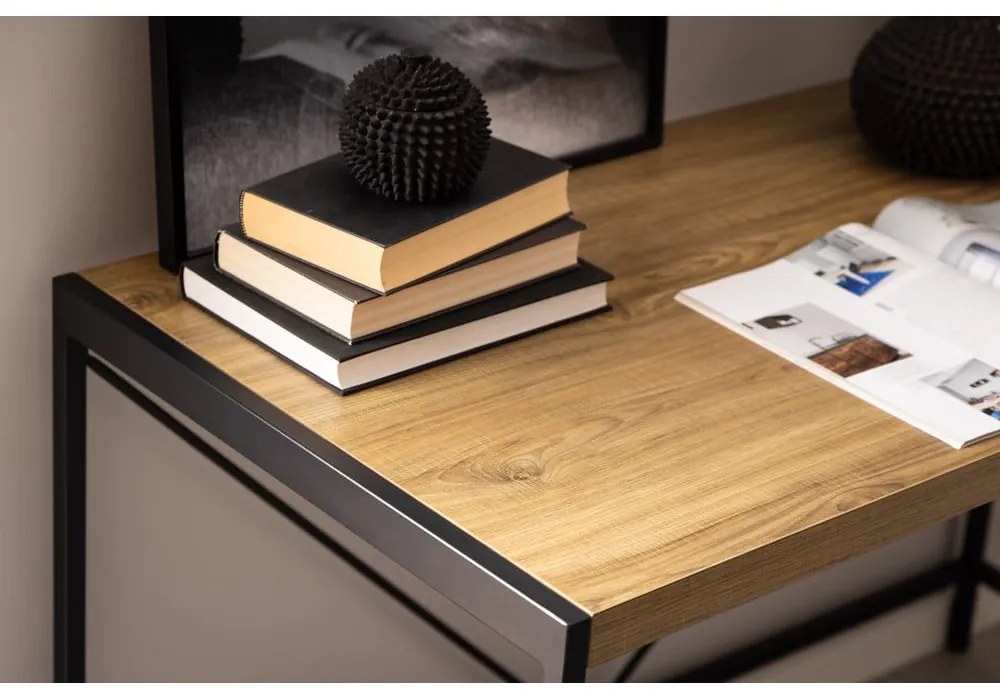 Работна маса от дъб 60x120 cm Bahamas – Actona