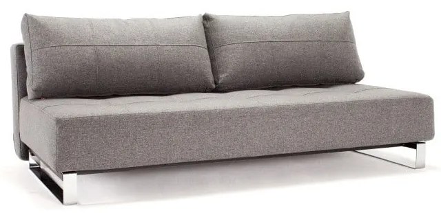 Сив разтегателен диван Twist Charcoal Supremax - Innovation