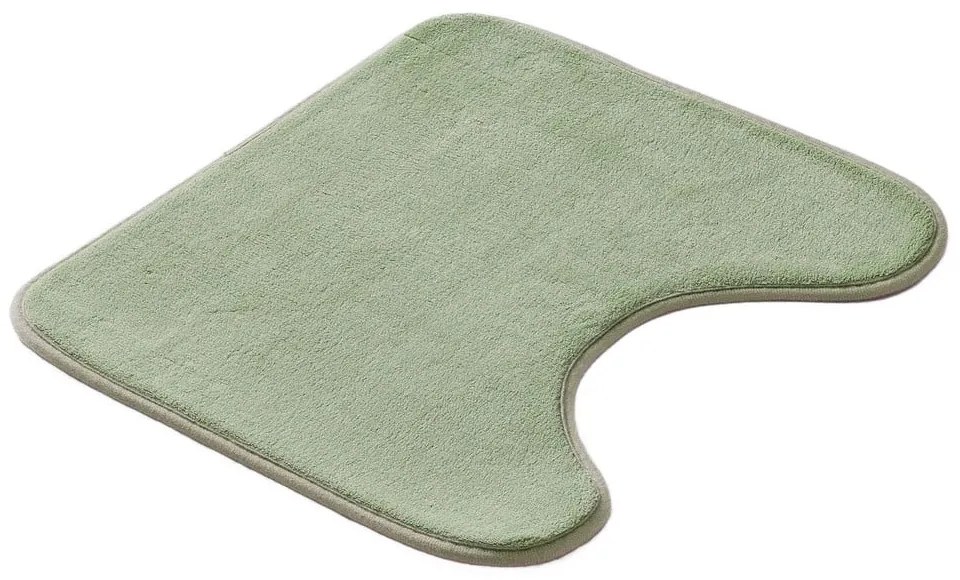 Зелен килим за баня 45x45 cm Vitamine – douceur d'intérieur