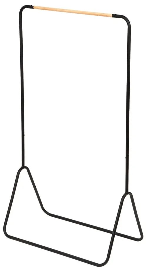 Черна закачалка за дрехи, височина 145 cm Elias - Compactor