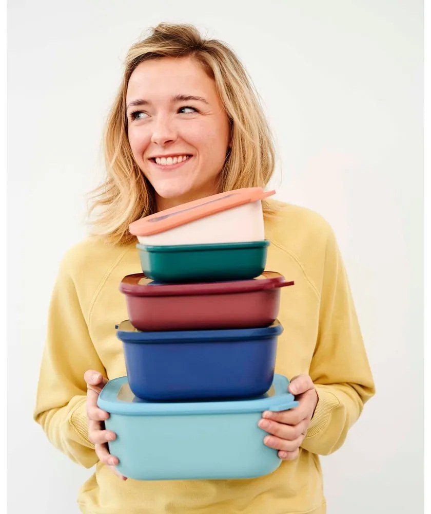 Черен контейнер за храна Multi, 1 л Cirqula - Mepal