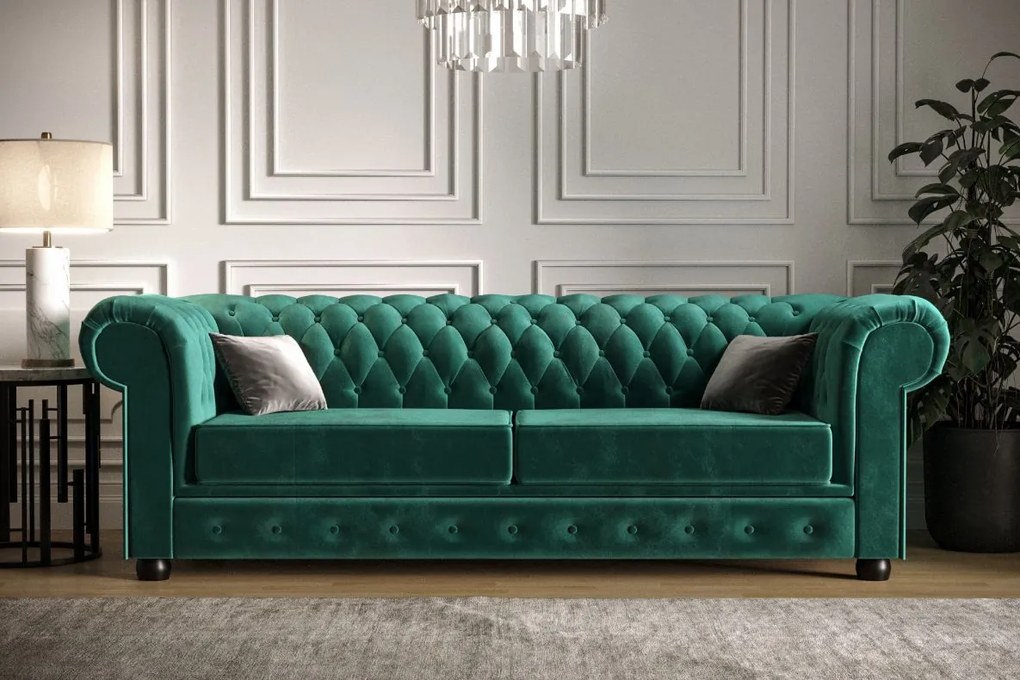 Разтегателен диван Country Max-Petrol-With bed