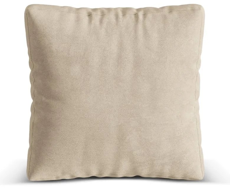 Бежова кадифена възглавница за модулен диван Martina – Micadoni