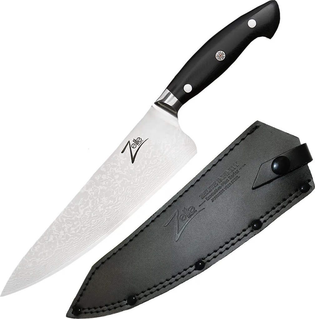 Zelite Infinity by Klarstein Executive-Plus серия, 8" кухненски нож, 61 HRC неръждаема стомана