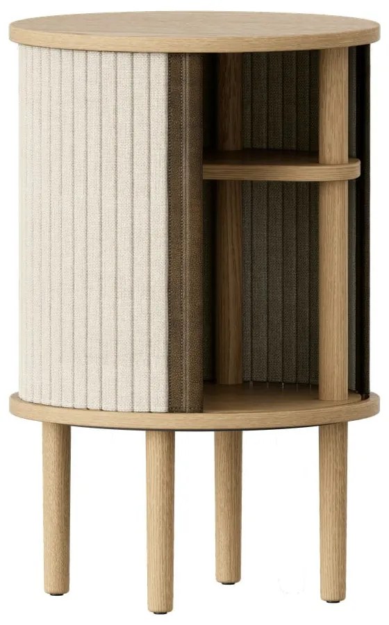 Кръгла дъбова маса за съхранение ø 38 cm Audacious - UMAGE