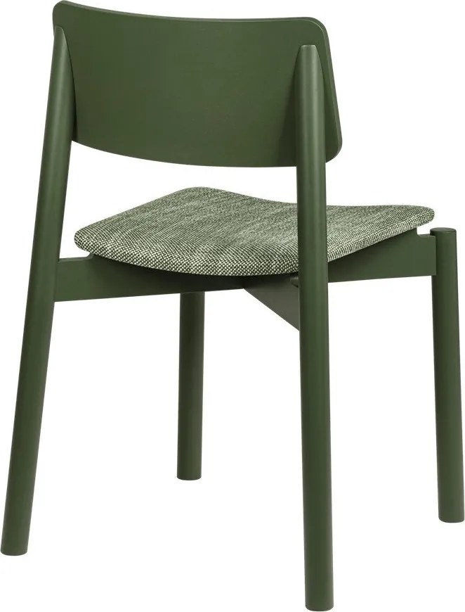 Зелен трапезен стол за подреждане Wem – noo.ma