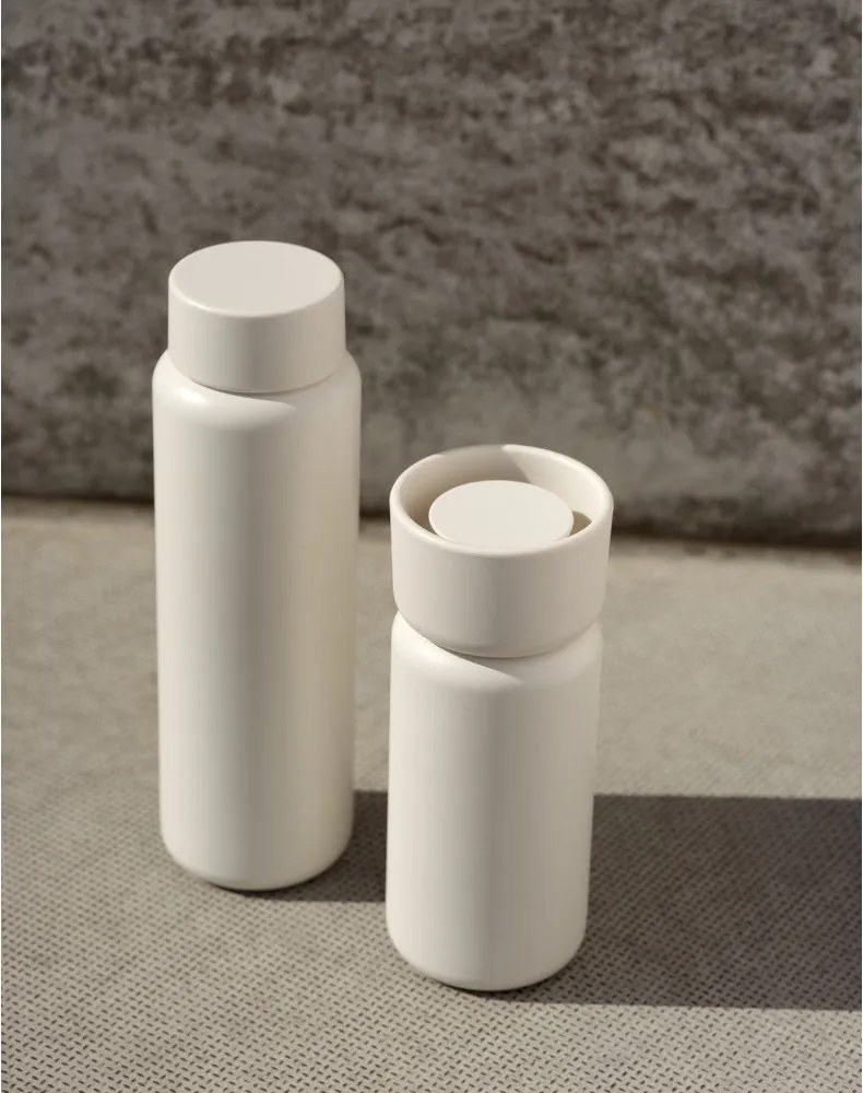 Бежова термочаша от неръждаема стомана 400 ml Singles – Zone