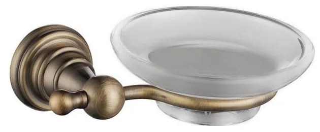 Монтиран на стената месингов сапунер Diamond - Sapho