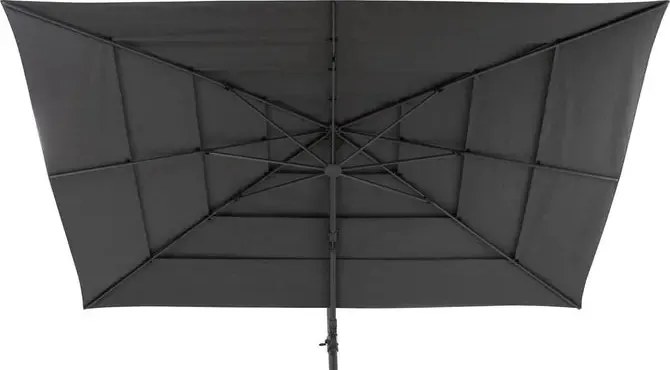 Градински чадър със странична стойка Hesperide Melhia Multi, Накланящ се - Антрацит