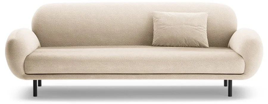 Бежов диван от букле 208 cm Poppy – Micadoni