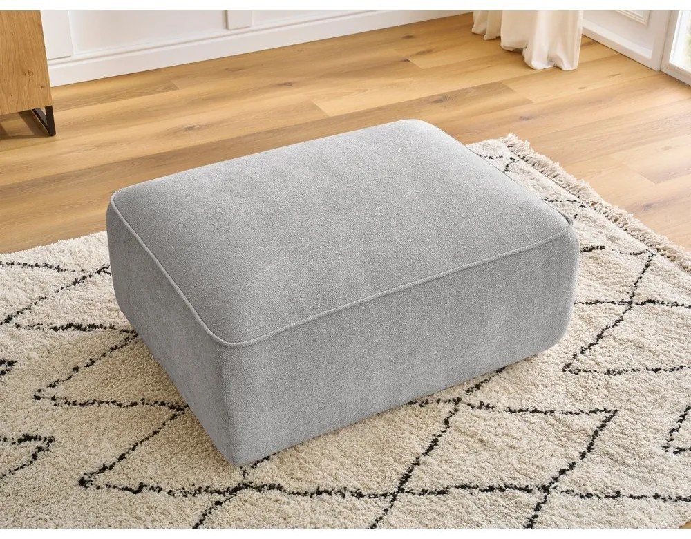 Светлосива табуретка Zephyr – Bobochic Paris