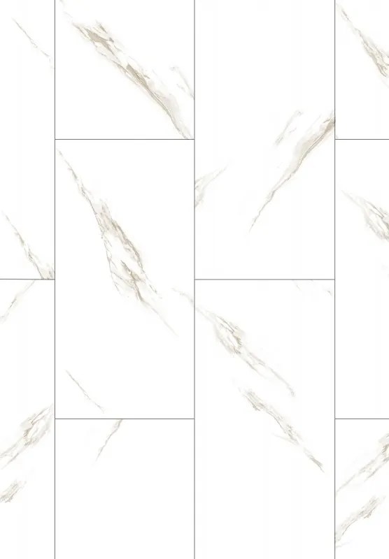 Mexen River White  винилови панели 610 x 305 мм SPC 6,5 мм, подложка IXPE 1,5 мм, 4 V-фуга,