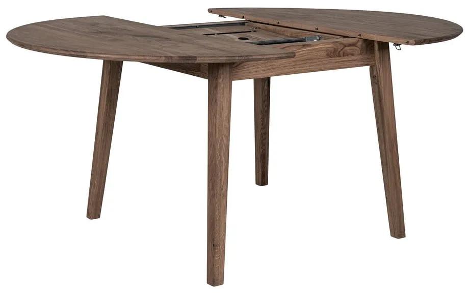 Кръгла сгъваема маса за хранене от дъбова дървесина ø 118 cm Metz - House Nordic