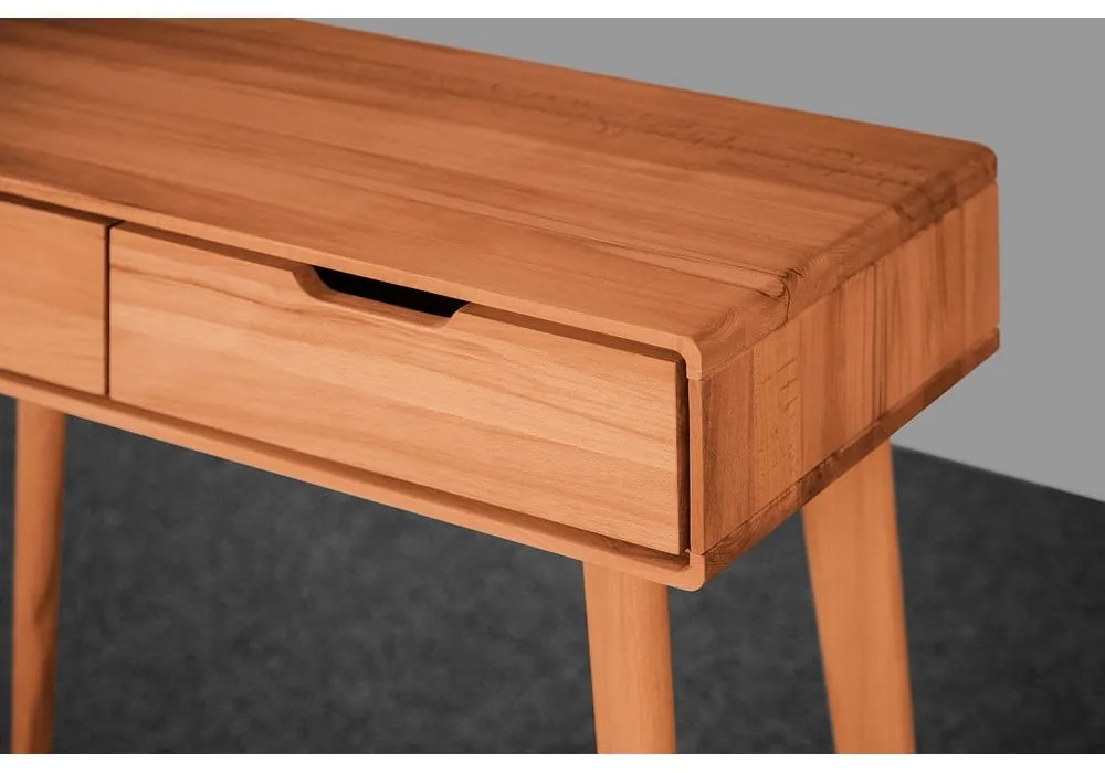 Тоалетка от букова дървесина 90x40 cm Greg - The Beds