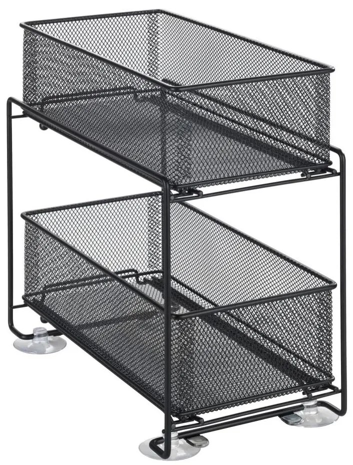 WENKO 69768800 - Държач за контакт GIOMA 35x33,5 cm черен