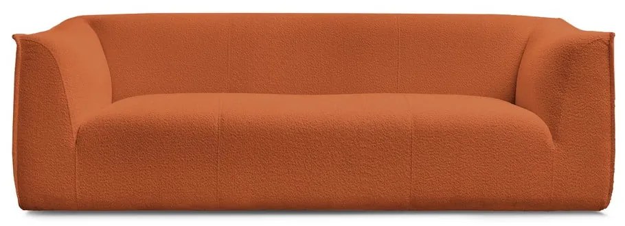 Оранжев диван от прежда с примки от букле 242 cm Giorgia – Bobochic Paris