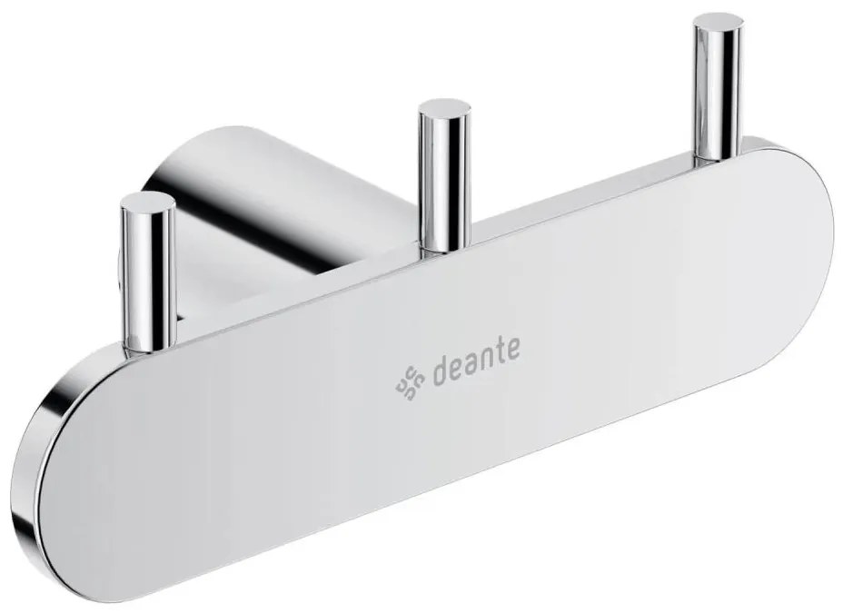 Deante ADR_0131 - Стенна закачалка ROUND, блестящ хром