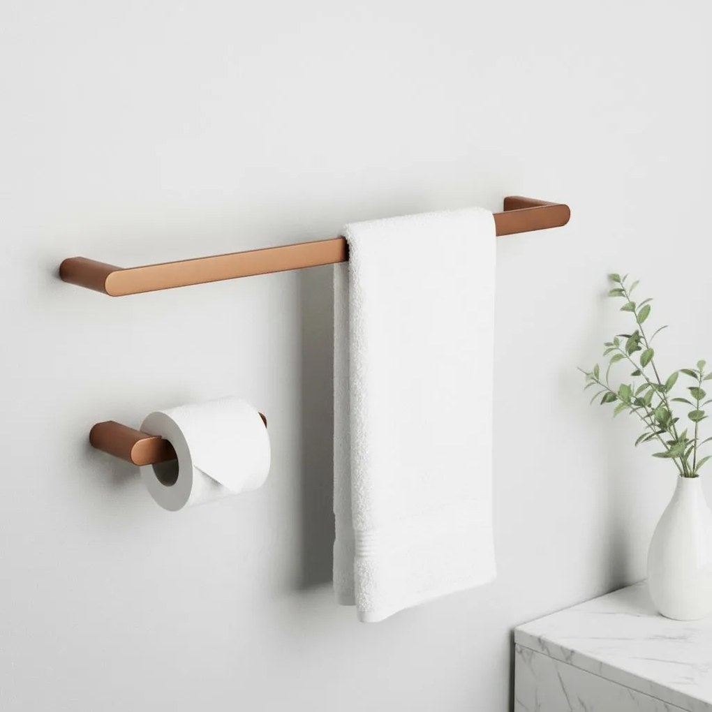 Комплект аксесоари за баня Mati Brush Copper 4 части