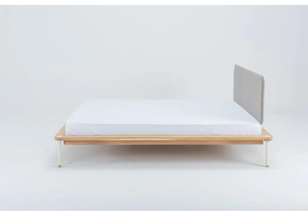 Двойно легло от дъбова дървесина , 140 x 200 cm Fina - Gazzda